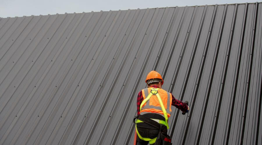 Professional metal roof installation in Banks, AL